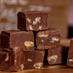 Chocolate Fudge With Walnuts