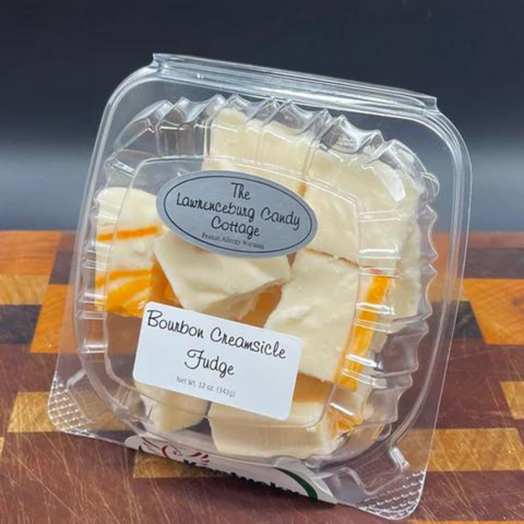 Bourbon Creamsicle Fudge