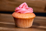 Triple Strawberry Cupcake